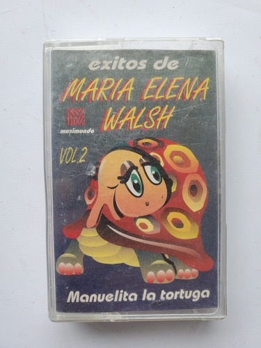 Cassette Éxitos De Maria Elena Walsh Vol 2 Manuelita (Usado)