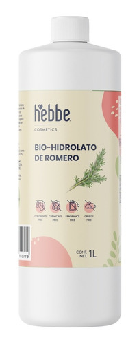 Bio Hidrolato De Romero 100% Natural 1 Litro