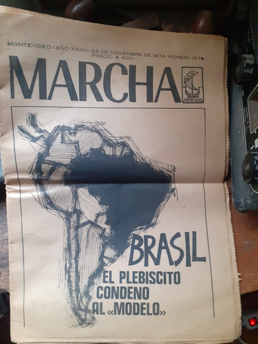 Semanario Marcha 22/11/1974 Número 1676