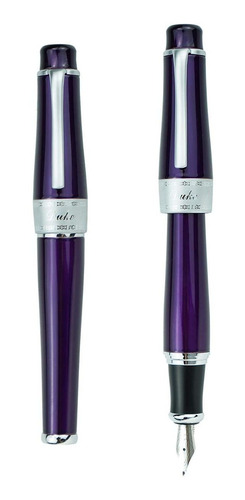 De Lujo Purpura Pluma De Caligrafia Asiatica Punta Dobl...