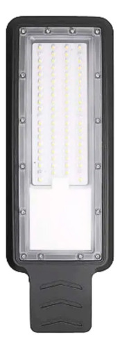 Kit 2 Luminária Led Poste 150w Iluminação Publica Aaatop Carcaça Preto Luz Branco-frio 127/220v