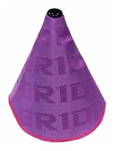 Bride Purple Hyper Fabric Shift Knob Shifter Boot Cover Mt/a