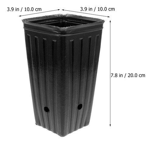 Contenedor De 30 Vasos Altos Para Invernadero