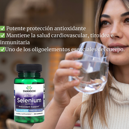 Selenio Complex 90cap 200mg Swanson
