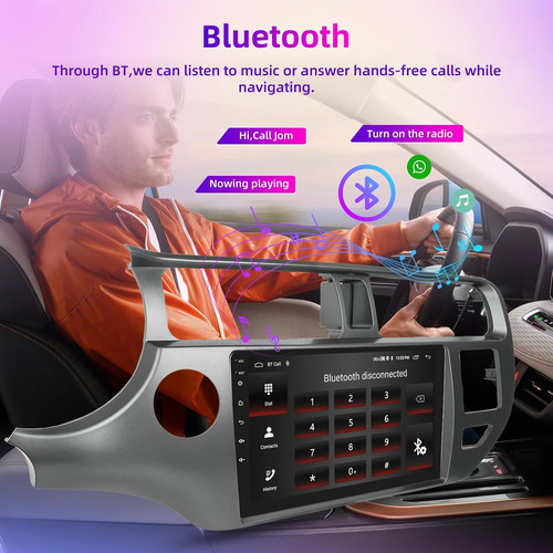 Radio Carplay Android+bisel Para Kia Rio 3 4 5+cámara+arnés