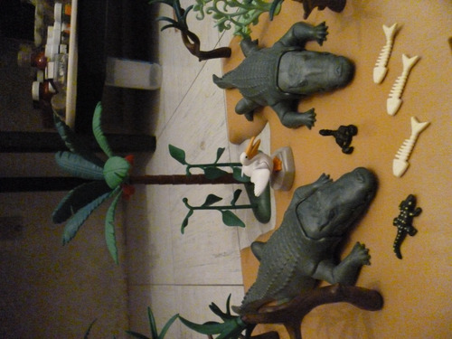Playmobil Lote Isla Cocodrilos Piratas