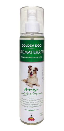 Aromaterapia Perro Relajante (naranja) 250 Ml., Golden Dog