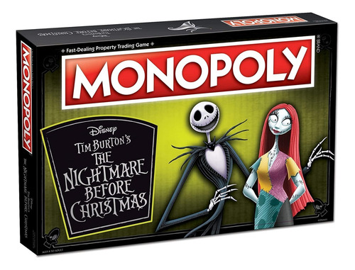 Monopoly Disney Tim Buston´s The Nightmare Before Christmas