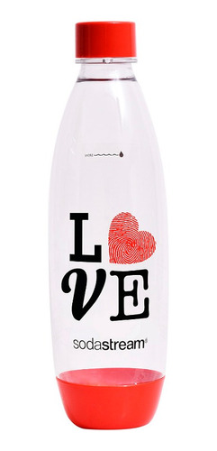 Garrafa Plástica Fuse Love 1 Litro Sodastream