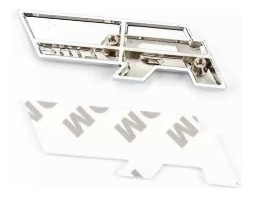 Emblema R Line Negro Trasero