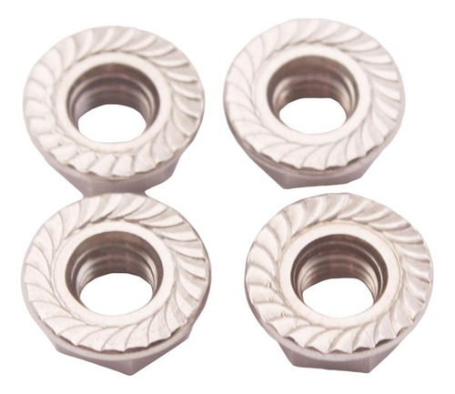 4pcs De Tuerca Colectora De De Material Acero Inoxidable