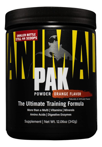 Multivitaminico Animal Pak Todo En Uno Sabor Naranja 15 Und