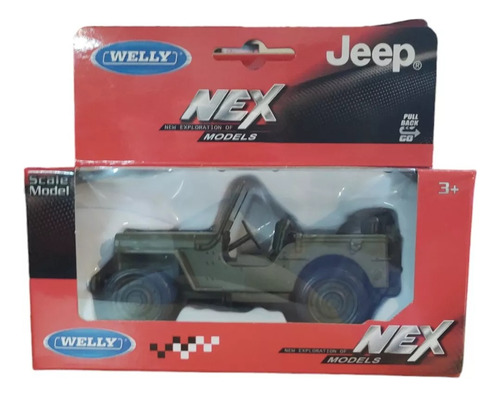 Autos Coleccion Welly Nex 1:36 Friccion Jeep