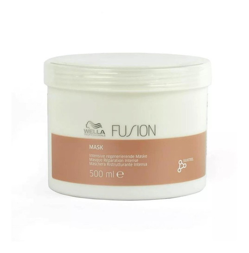 Kit Wella Fusion Shampoo 1000ml + Máscara 500ml