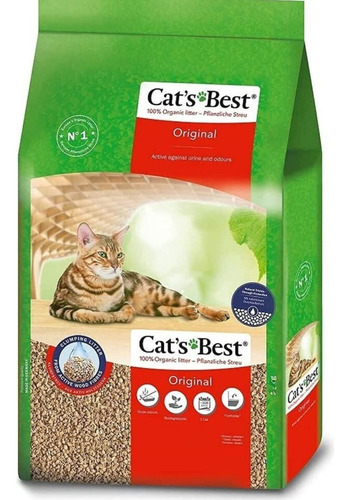 Arena Para Gatos Cat´s Best  17.2kg Absorve 40lt