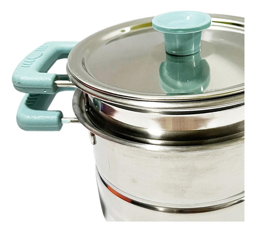 Sartén Cocina Multiusos Herramienta De Olla De Sopa Azul