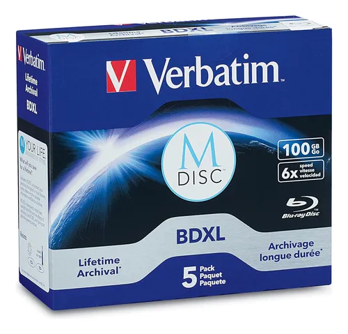 comprar Disco Verbatim M Bdxl 100 Gb 6x Con Surface Blank De La Marc
