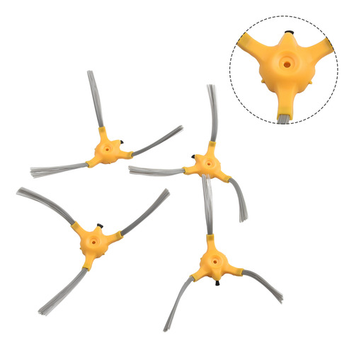 Piezas De Aspiradora Con Cepillos Laterales Para Robot Aspir