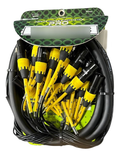Cable Sub-snake Solcor 12 Canales 6 Metros Medusa