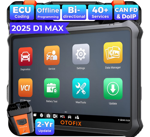 Escaner Automotriz Otofix D1 Max Bidireccional +40 Serv Ecu