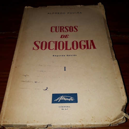 Cursos De Sociologia - Tomo I - Alfredo Poviña - Ba2