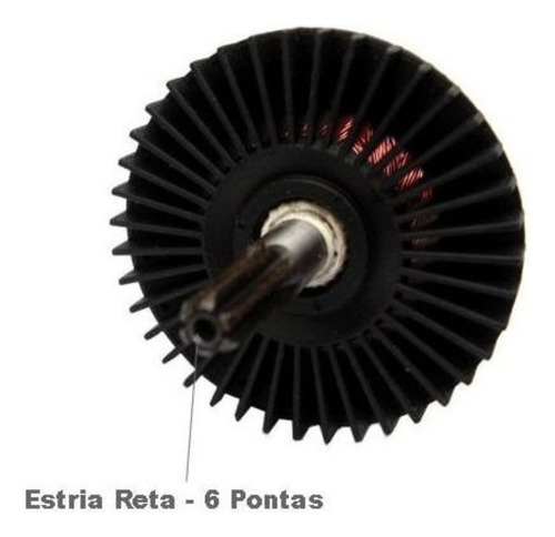 Induzido Compatível Bosch Skil 6640 Furadeira S.hobby- 220 V
