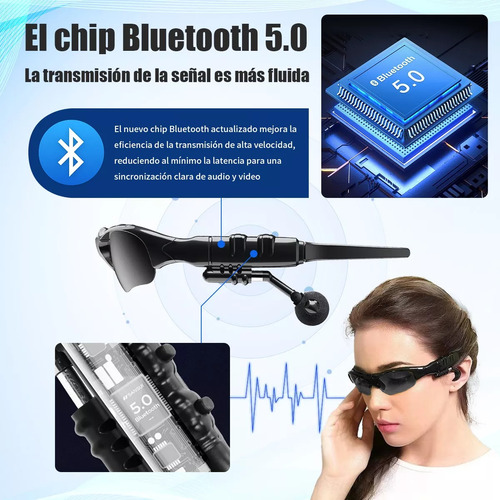 Lentes De Sol Bluetooth Manos Libres Audifonos Inalambricos