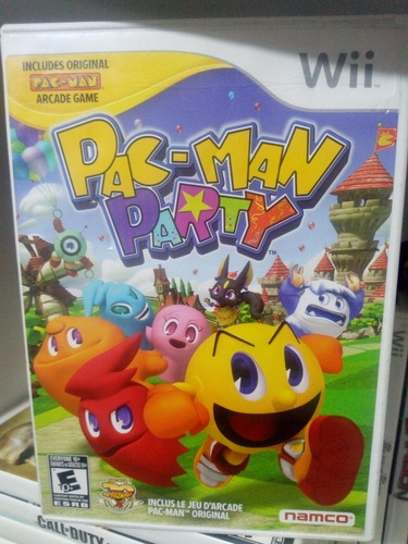 Juego Para Nintendo Wii Pacman Party + Pacman Clasic Arcade