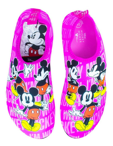 Imagen 4 de 4 de Aqua Shoes Disney Rosada Moletto