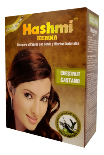 Henna Tinte Hashmi Lo Más Natural 5 Tonos / Colores