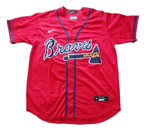 Camisa Nike Mlb Bravos De Atlanta Ronald Acuña # 13.