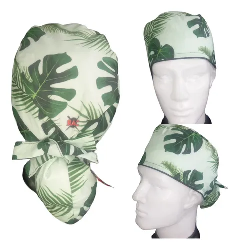 comprar Gorro Antifluido Quirurgico Flores Y Patrones