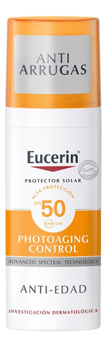 Protector Solar Eucerin Anti Edad Photoaging Control 50 Fps