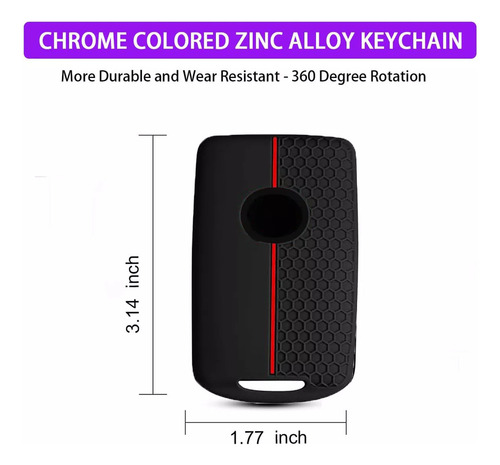 Funda Protectora De Llave Mazda 3 Cx3 Cx5 2020-2023