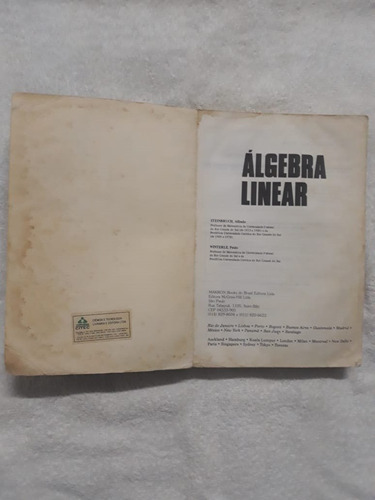 Álgebra Linear - Alfredo Steinbruch
