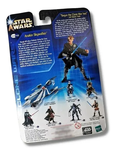 Anakin Skywalker 3.75'' Star Wars Clone Wars 2003