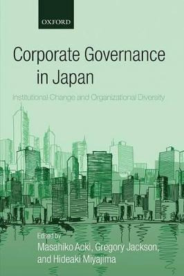 Libro Corporate Governance In Japan - Masahiko Aoki