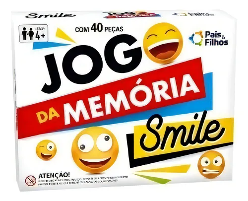 Brinquedo Jogo Da Memória Smile Emojis