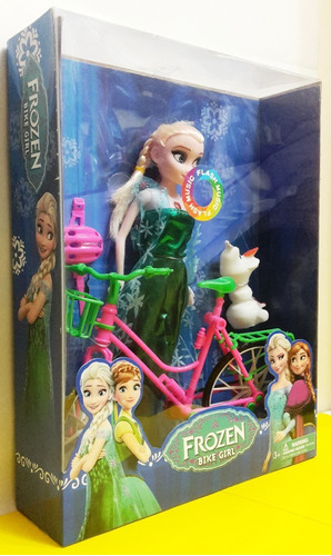 Frozen En Bicicleta 30 Cm Para Las Princesas Juguete D Niña 