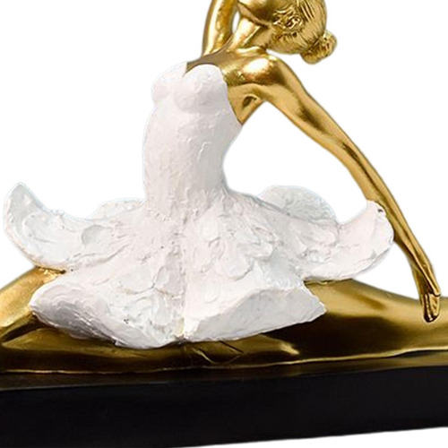 Resina De Adorno De Escritorio De Bailarina Estilo D Aureato