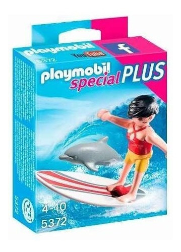 Niña Con Tabla De Surf - (tv) Playmobil  Ploppy 275372