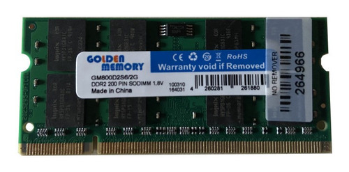 Memoria Sodimm Ddr2 2gb 800mhz