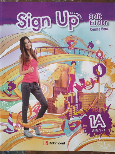 Sign Up To English 1a (units 1-4) Course Book + Cd- Richmond