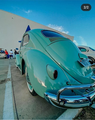 Fusca 1960 Azul Pastel 3 Donos