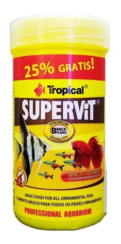 Ração Tropical Supervit 25g