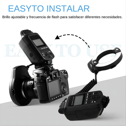 Yongnuo Yn14ex Li Kit De Luz De Flash Anillo Macro For Canon