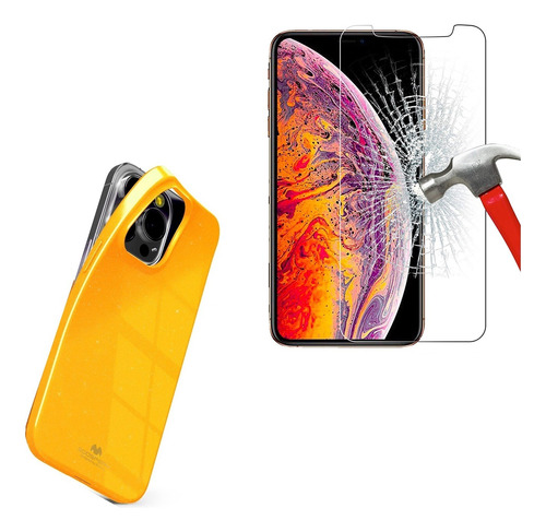 Funda Protector+mica De Vidrio Para El iPhone 11 Pro Max 5.8