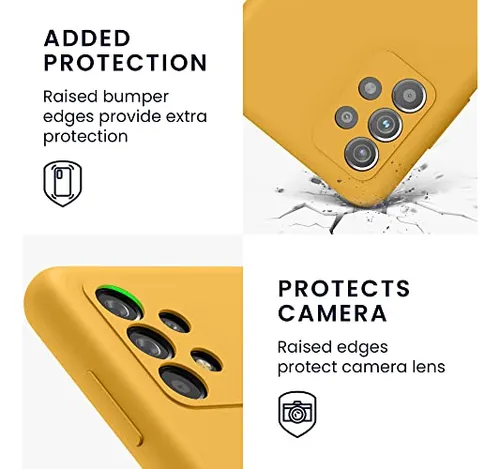 Funda For Galaxy A52, A52 5g, A52s 5g, Mango, Plástico Tpu