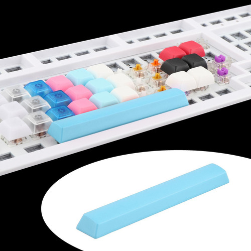 6,25u Pbt Barra De Espaço Keycaps Coloridos Para Azul