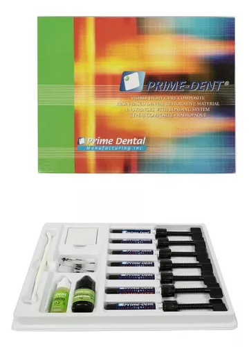 Kit de Resinas Microhíbridas 2 x 4.5 g Prime Dental
